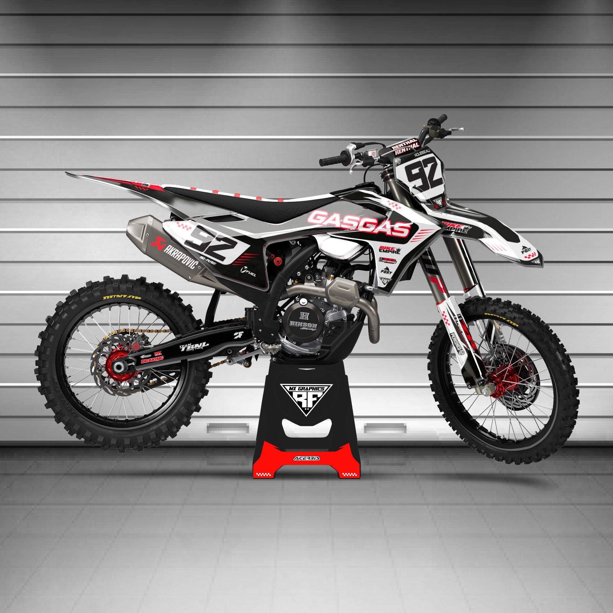 Kit Déco GASGAS MC / EC – Semi-Personnalisé