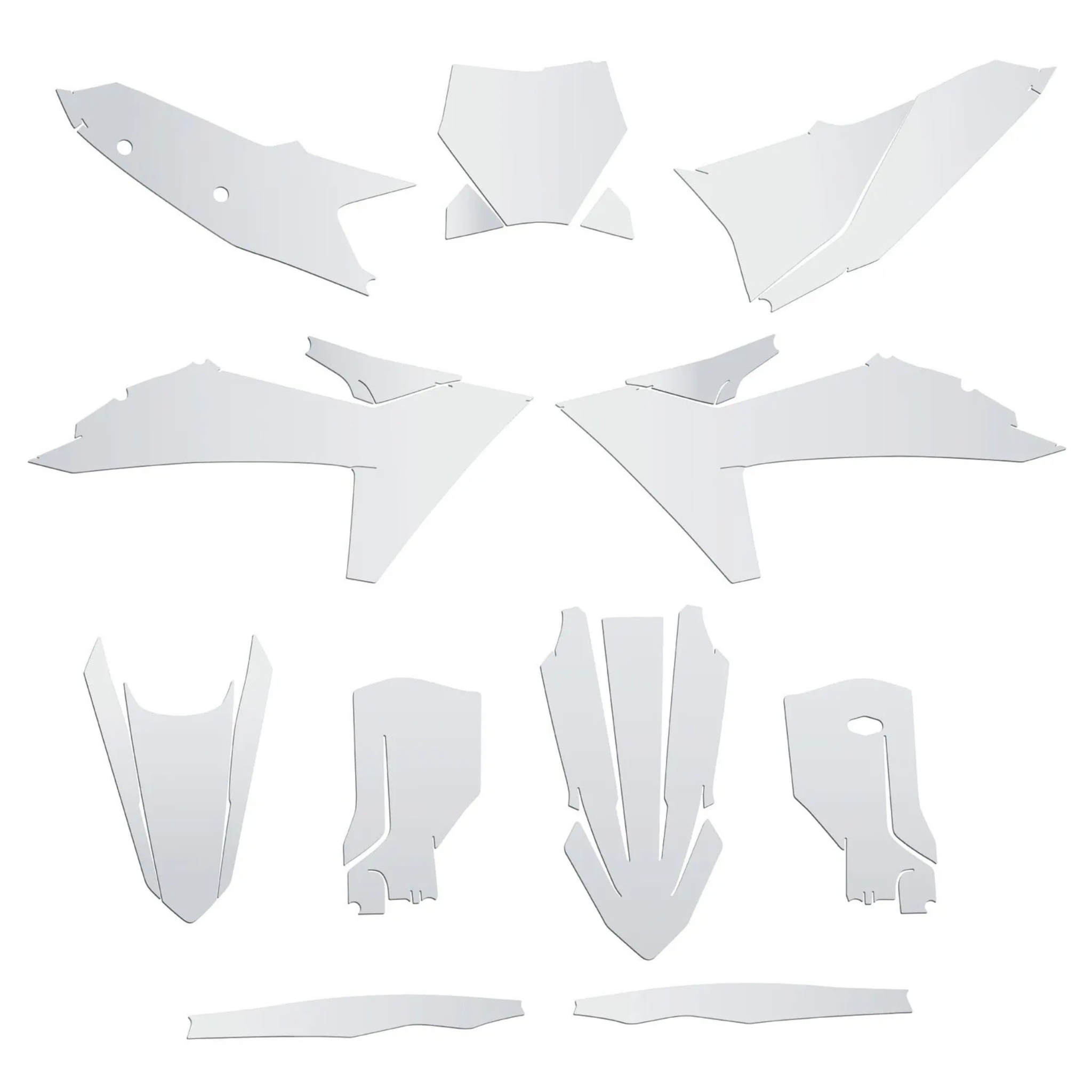 Protection Transparente Kit Plastique
