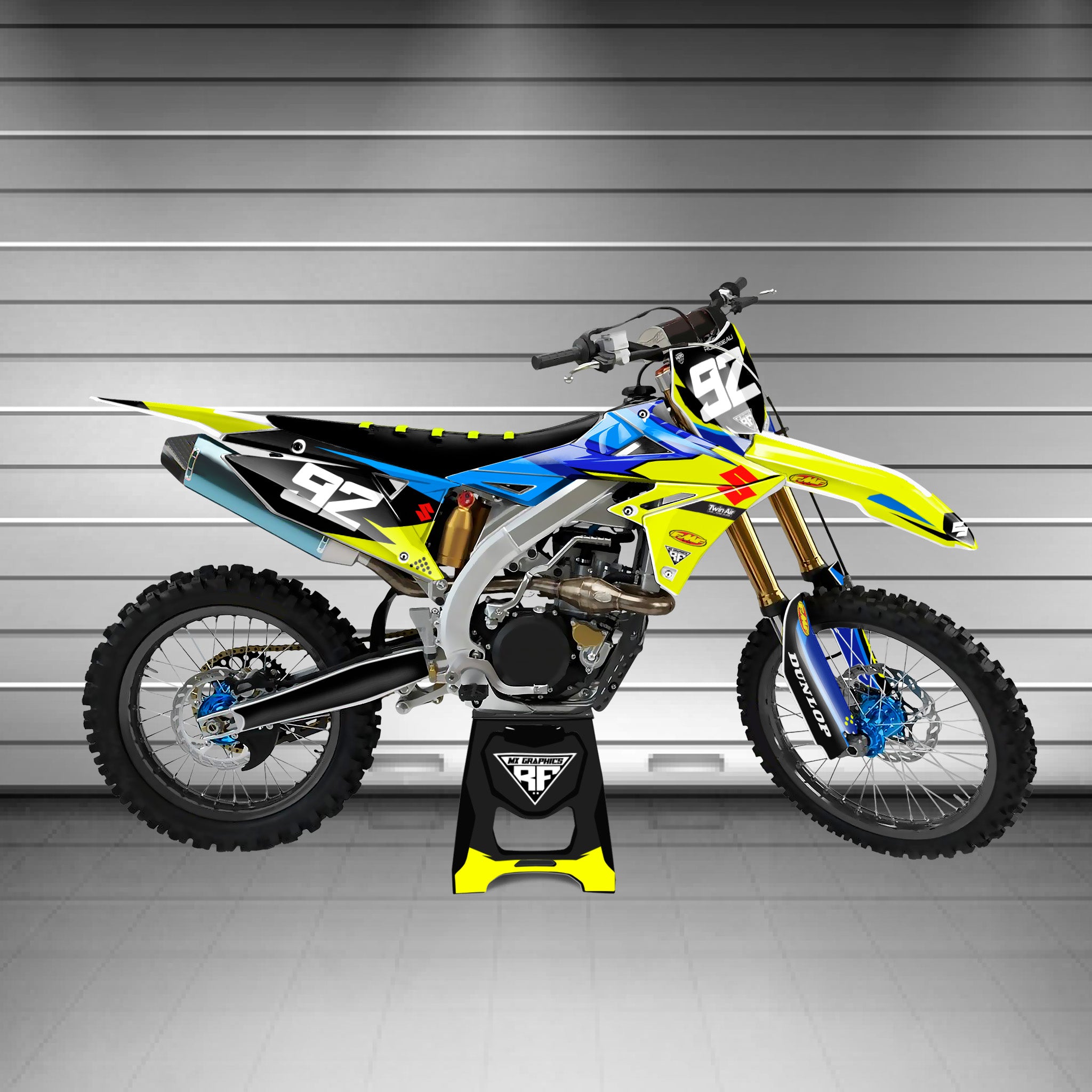 Kit Déco SUZUKI RM / RM-Z – Semi-Personnalisé