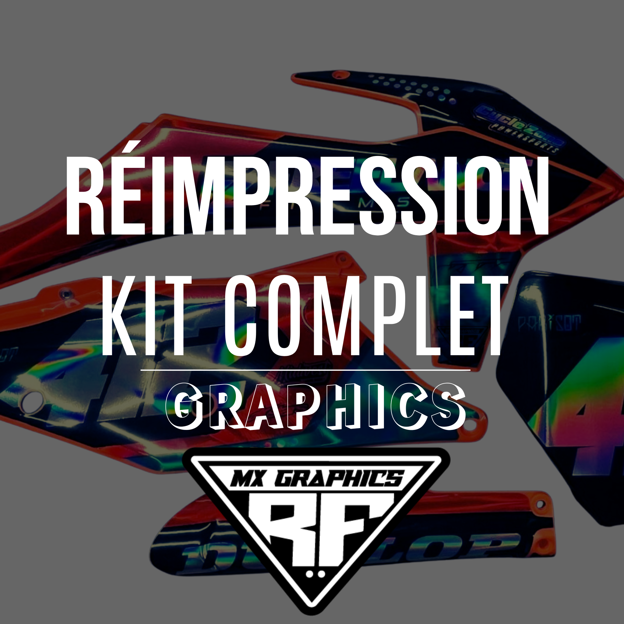 Réimpression complet kit déco