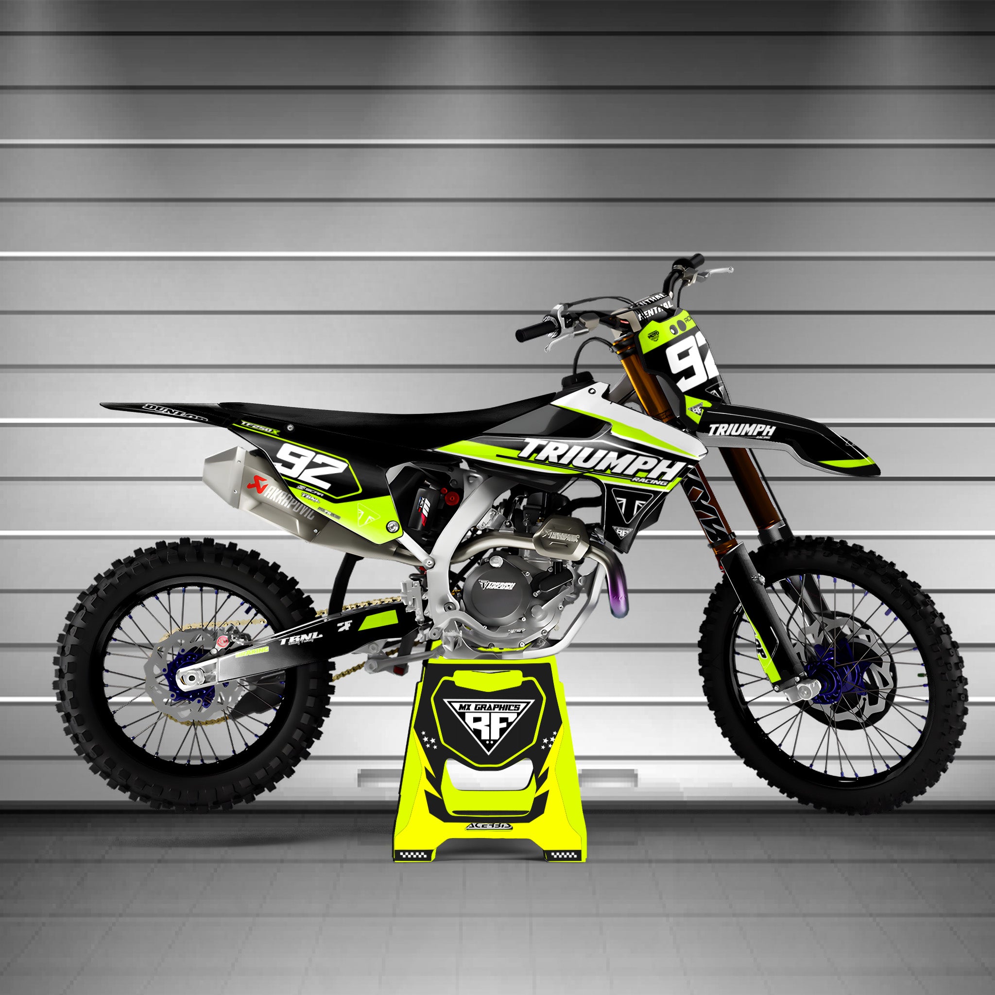 Kit Déco TRIUMPH TF 250 / TF 450 – Semi-Personnalisé
