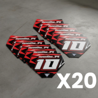 20 MINI PLAQUES