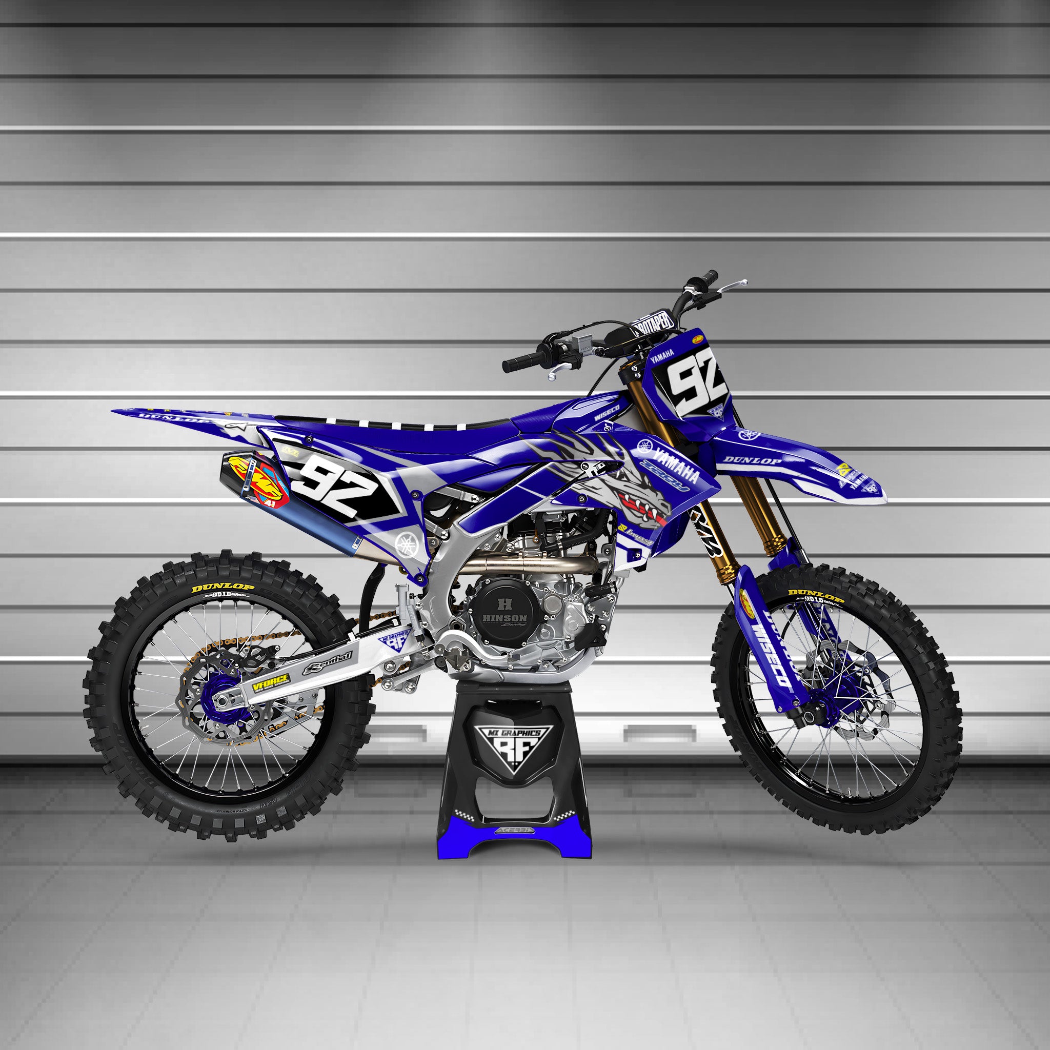 Kit Déco YAMAHA YZ / YZ-F – Semi-Personnalisé