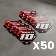 50 MINI PLAQUES